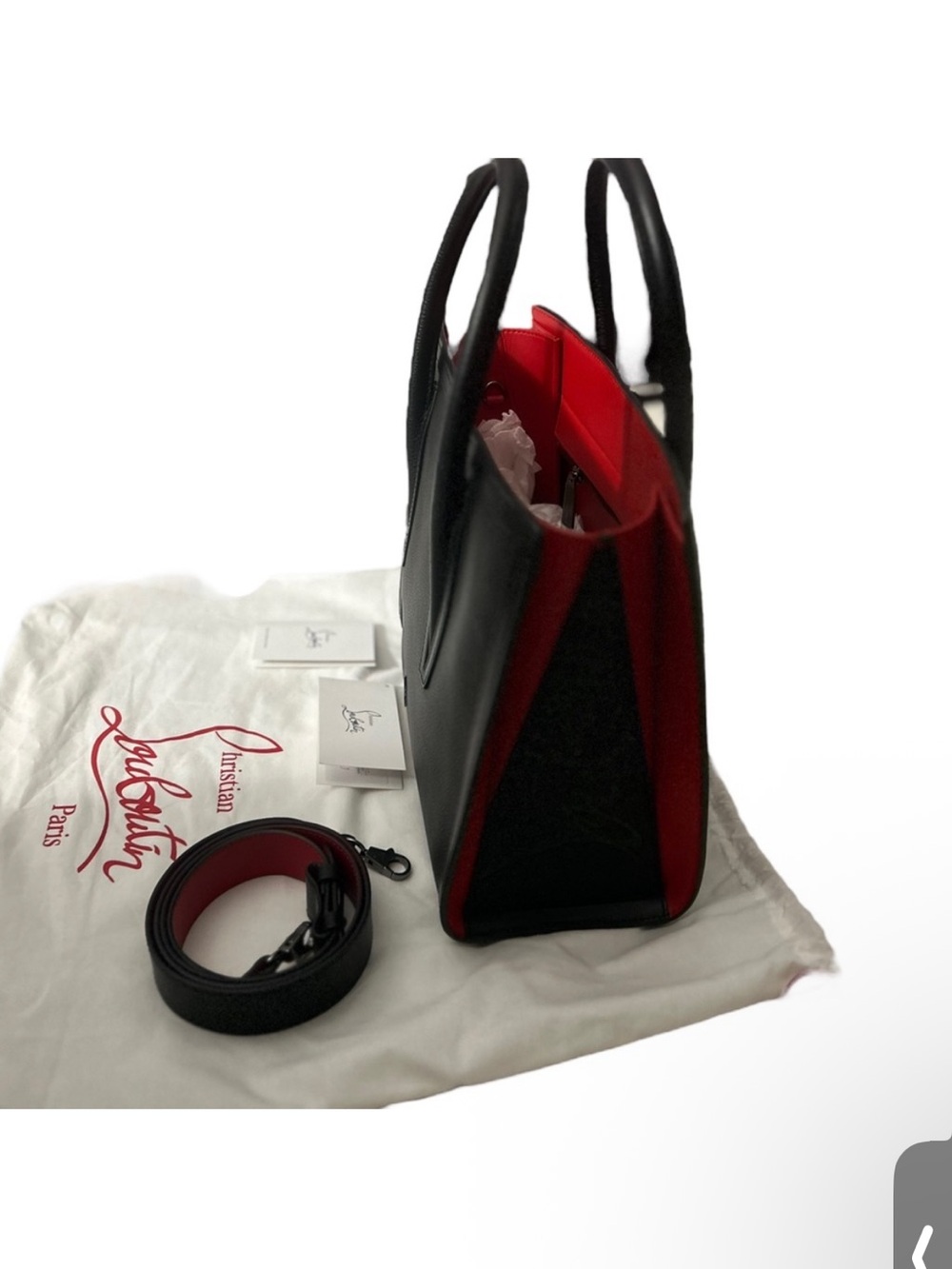 Christian Louboutin Medium Paloma Tote w/Strap - Picture 5 of 5